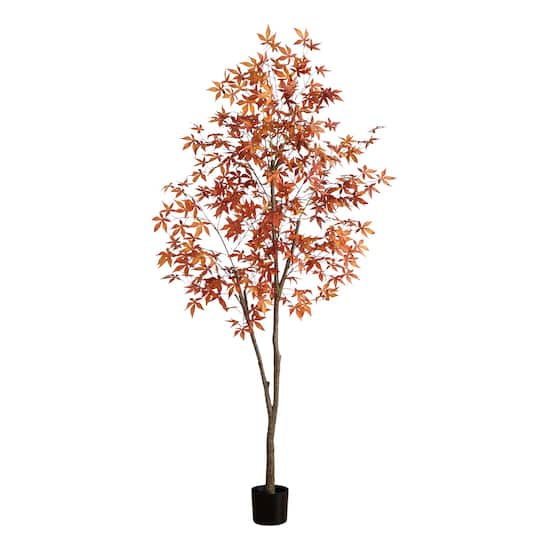 7ft. Autumn Japanese Maple Artificial Fall Tree